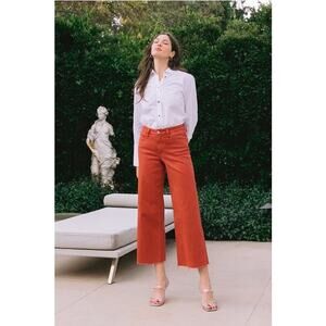 Vervet Bossa Nova Size 29 High Rise Crop Wide Leg Jeans